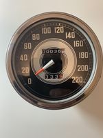 Harley WL WLA WLC WLD Flathead Tacho Speedometer Black/Silver Face 11126-41 KMH