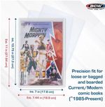 BCW Comic Top Loaders - Crystal Clear - Current Size (1 TOP LOADER)