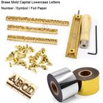 Brass Flexible Mold Capital Lowercase Letters Number T-Slot for Stamping Machine