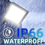 100W LED Floodlight Outdoor Light Motion Sensor Garden Security Flood Light Lamp