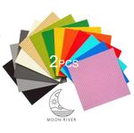 2X Stackable DOUBLE SIDE 32x32 Dots 25x25CM Base Plate Board