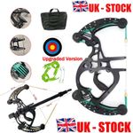 Archery Compound Bow Hunting Catapult Steel Balls Mini Bow Launcher Rapid UK