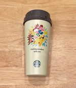 Pokemon x Starbucks Japan 2026 Stainless TOGO Bottle 473ml Pikachu Eevee Starter