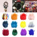 50pcs rooster tail feathers 5-7inch for Sewing Millinery Cloth Wedding Craft