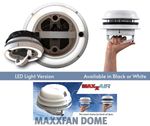 Maxxair MaxxDome Campervan Roof/Wall Vent 12v Fan Motorhome Bathroom LED Option