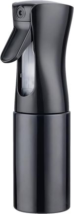 Continuous Fine Mist Spray Bottle 200ml Refillable Water Sprayer Hair Plants Cle