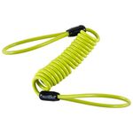 Riderr Motorcycle Disc Lock Cable Reminder Minder - Bright Fluo Yellow