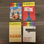 2026 Tony Winners Playbill Lot - Schmigadoon, Liberation, Ragtime, Salesman