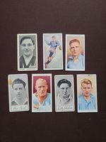 Manchester City Vintage Cigarette Cards - Set Of 7 Original Cards (1928-1958)