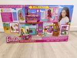 Barbie Malibu Vacation House, 2-Storey Fully-Furnished,Fold and Store, HcD50