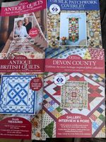 4 x Today's Quilter Supplements with Patterns 1718 Coverlet Antique Quilts Devon