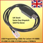 USB Programming Cable for Leixen VV-808S VV-898 VV-998 JT270M Luiton LT898UV