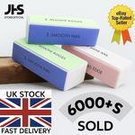 4 IN 1 NAIL BUFFER BLOCK Fine Grit Smooth Polish & Shine Remove Ridges Nail File