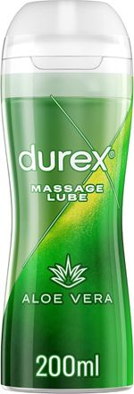 Durex Aloe Vera Water Based Body Massage Lube 2in1  200ML Gel