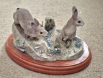 Border Fine Arts Studio - Country Characters - Rabbits. Doe’si Doe A1021 (2002)