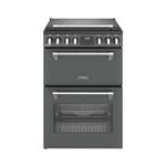 Stoves Richmond DX 60cm Electric Range Cooker 4 Zone Hob Anthracite 60Ei RTY