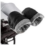 Pram Mittens Pack of 2 Stoller Hand Warmers Waterproof Buggy Handle Gloves 