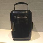 Russell Hobbs 4L Portable Mini Fridge Black Carry Handle RH4CLR1001B