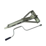 Corner Steady Jack Leg 29" with Winding Handle (Galvanised Caravan Wheel Brace)