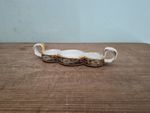 Vintage Japanese Condiment Dish Marked On Base Hand Painted