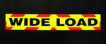 Wide Load Fluorescent Magnetic Warning Sign