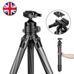 UK Manbily Tripod Carbon Fiber Tripod WZ-324 32mm Tube, Max. Load 44lbs Tripod 