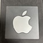 Official Apple Stickers - Silver