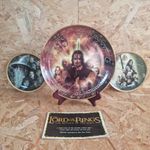 Lord Of The Rings Return of the King Plate Danbury Mint Wedgewood Bundle