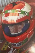 Eddie Irvine Ferrari Formula One Legend Autographed Signed Photo + COA