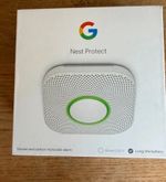 Google Nest Protect 2nd Gen White Battery Smoke and CO2 Alarm Brand New Exp:2033