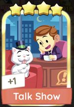 GOLDEN BLITZ! 🎩Set 21 - Talk Show  ⭐️⭐️⭐️ ⭐️🚀Mo_no_po_ly Go Sticker