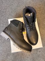 Mens Bench black leather boots size 7 8 9 10 11