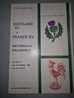 1987 Scotland XV v France Xv @ Galashiels
