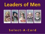 Ogden's LEADERS OF MEN (Washington, Lincoln) -  Select - A - Card