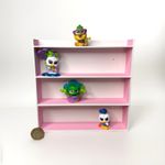 Display Shelf for Disney Doorables Figures 3 Tier Mini Figure Shelf