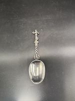19th-century Dutch sterling silver spoon
