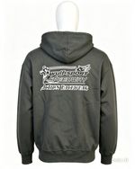 Adult speedway hoodie Wulfsport unisex casual wear leisure grey XS 42" chest