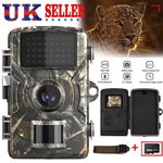 32GB Wildlife Trail Camera 1080PGame Night Vision Outdoor Motion Hunting Cam UK