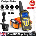 800M Electric Pet Dog Training E-Collar Anti-Bark Obedience Remote Control LCD