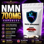 NMN 700mg Capsules 99.99% Pure Nicotinamide Mononucleotide NAD+ Eurofins Tested