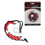 Golfers Club Stroke Score Counter Large Bead Counter With Carabiner Clip for Bag