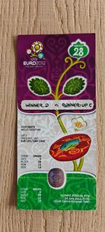 Ticket 2012 England vs. Italy EURO 2012 #28 27298