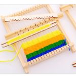 Knitting Machine  Mini Diy Wooden Handmade Weaving Loom With Accessories