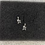 Small Star Guitar Stud Earrings for Men Women Streetwear Hip Hop Punk Unisex