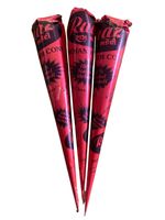 Raaz Mehndi/Henna Cones 3 pack Weddings, Parties, Eid