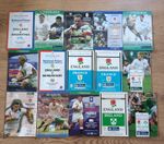 England Rugby Union Programmes 1990 - 2003
