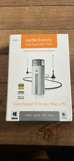 Elgato Eye Tv DVB-T Tv Dual Tuner Stick for watching and recording to Mac