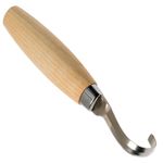 Mora 164S - LEFT HANDED - Stainless Steel spoon carving tool hook - Swedish made