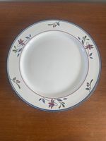 Copenhagen Stoneware Dinner Plate Floral 1992 by Newcor Lois Mills Ltd Vintage 