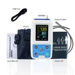 handheld ambulatory blood pressure monitor 24 hours NIBP PR + software ABPM50 CE